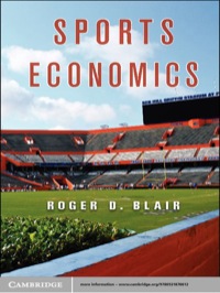 Sports Economics Ebook
